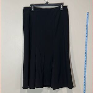 Black Pleated Skirt By Skirtology. Size 12.